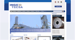 Desktop Screenshot of ingetecsa.com